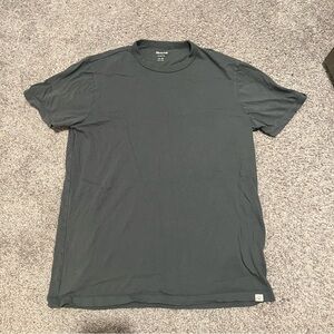madewell garment dyed all-day tee - gray